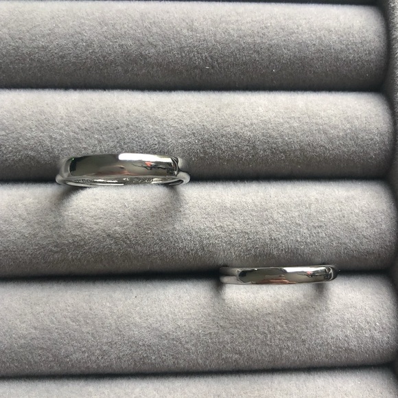 🌟🌟Silver Couple Rings - Picture 5 of 11